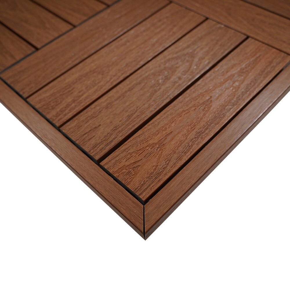 Newtechwood X Composite Interlocking Outward Corner Deck Trim In