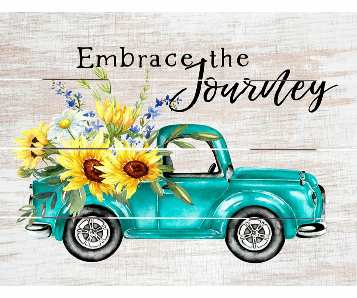 Gracie Oaks Embrace The Journey Wall D Cor Wayfair