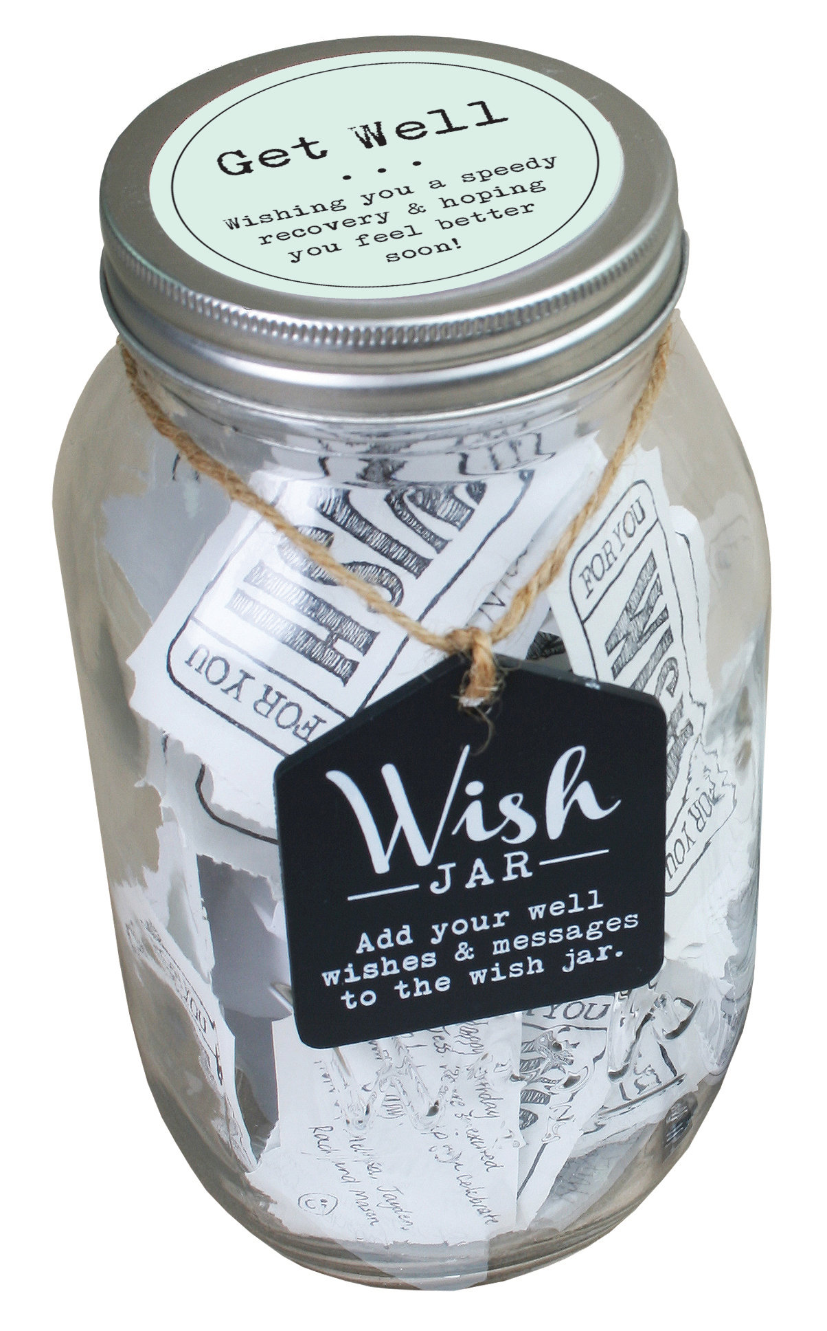Top Shelf Get Well Wish Jar | Wayfair
