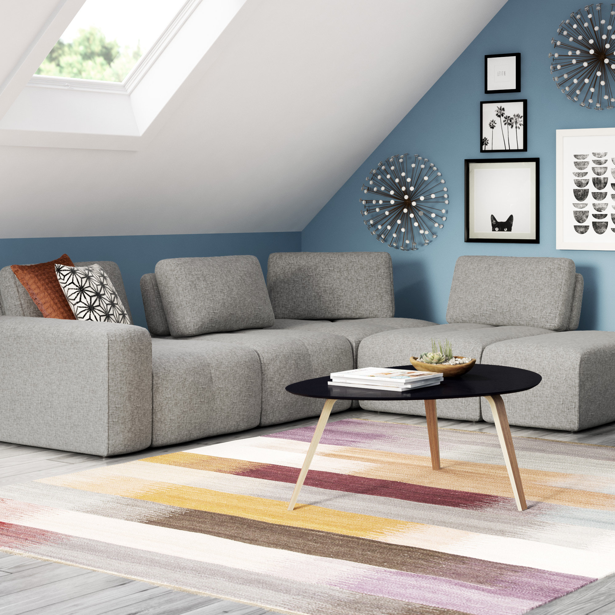 Latitude Run Plymouth Modular Sectional Wayfair