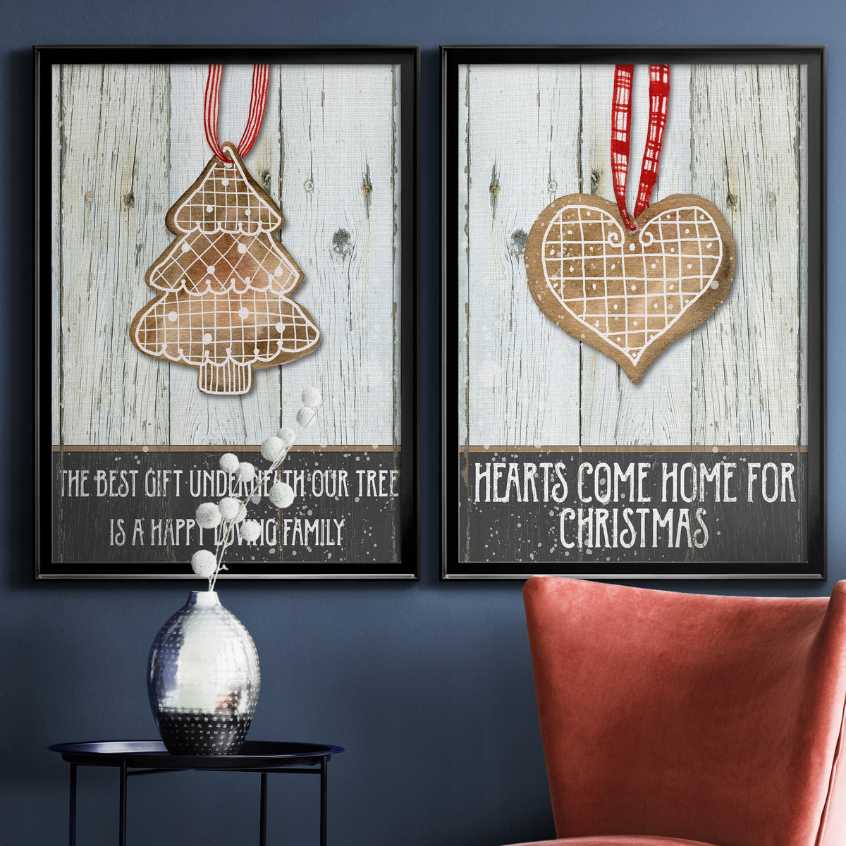 The Holiday Aisle Gingerbread Tree Piece Print Wayfair