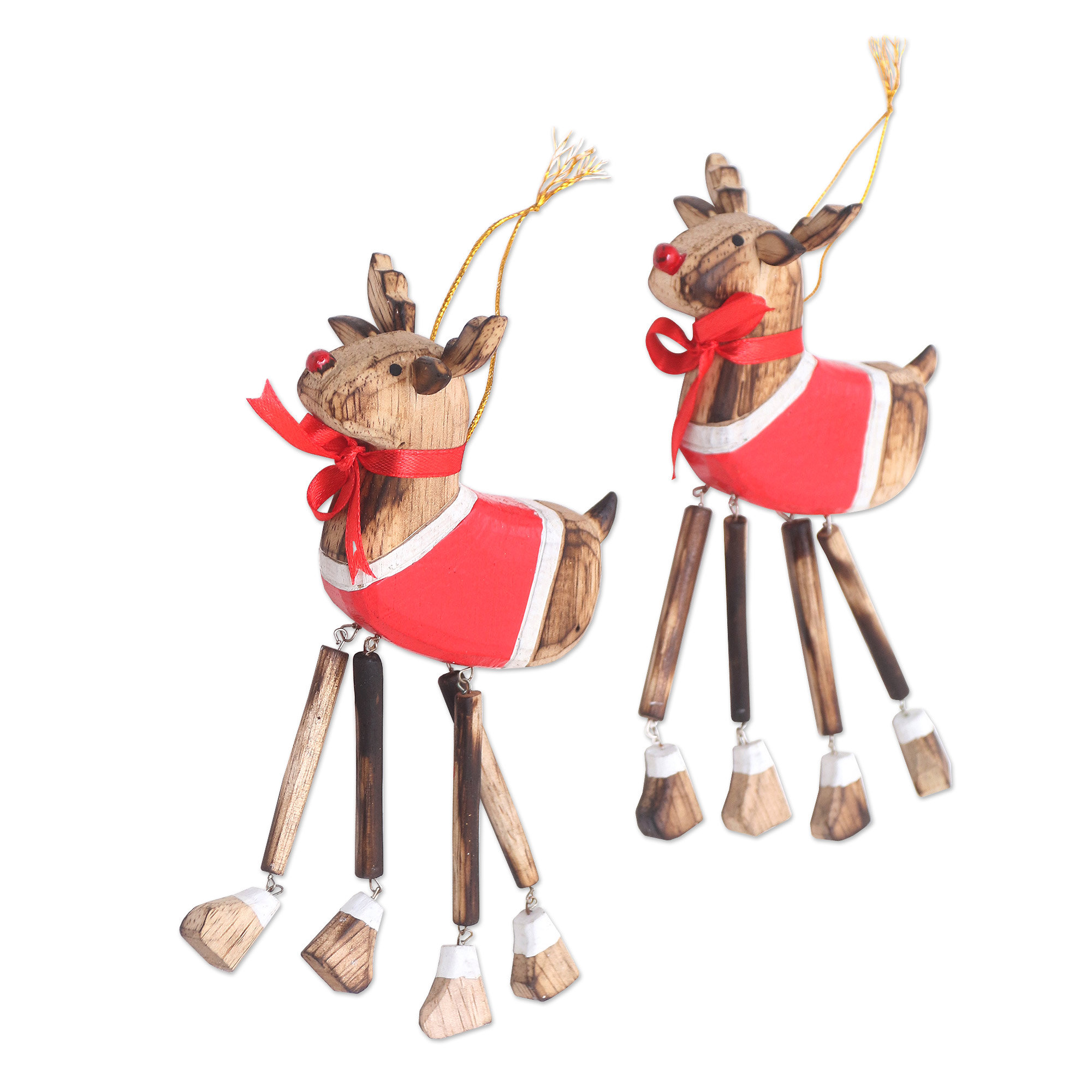 The Holiday Aisle Rudolf Hanging Figurine Ornament Wayfair