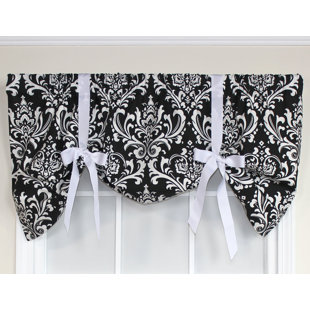 Black White Valances Kitchen Curtains You Ll Love Wayfair