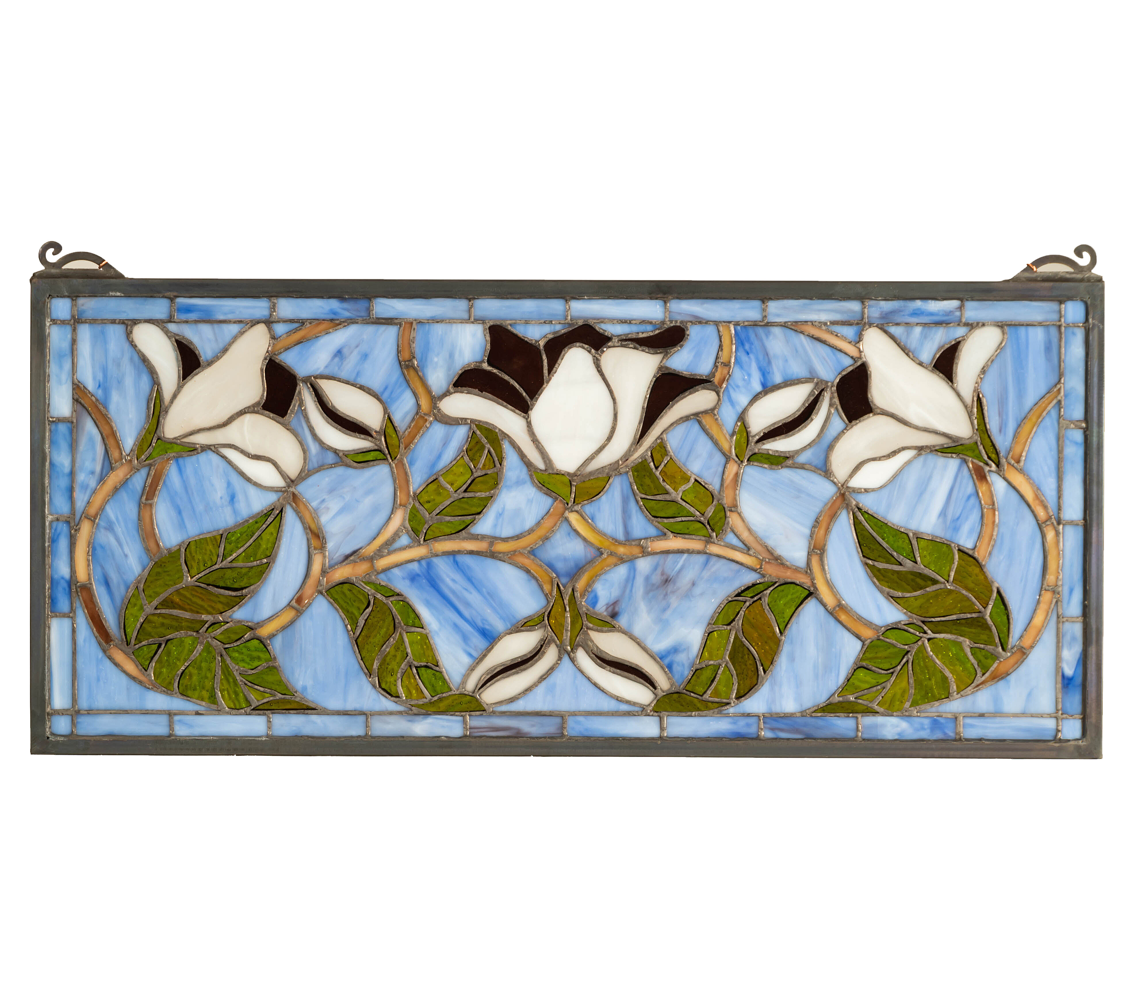 Astoria Grand Stained Glass Window Panel Wayfair