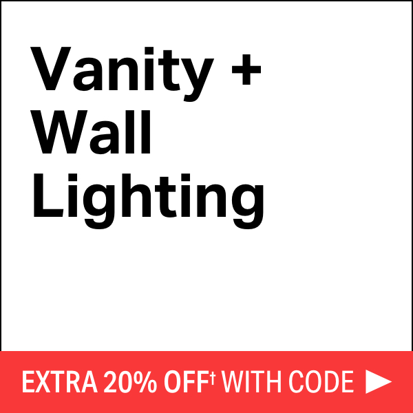 Modern Vanity + Wall Lighting Sale
