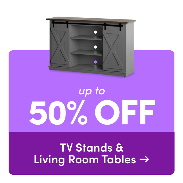 TV Stand & Living Room Table Deals