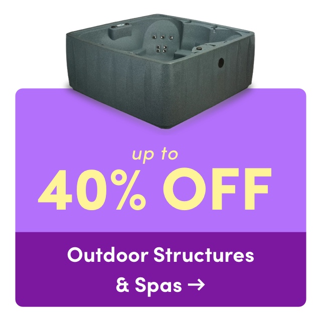 Outdoor Structure & Spa Clearout