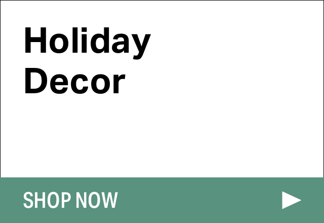 Extra 15% off Holiday Decor