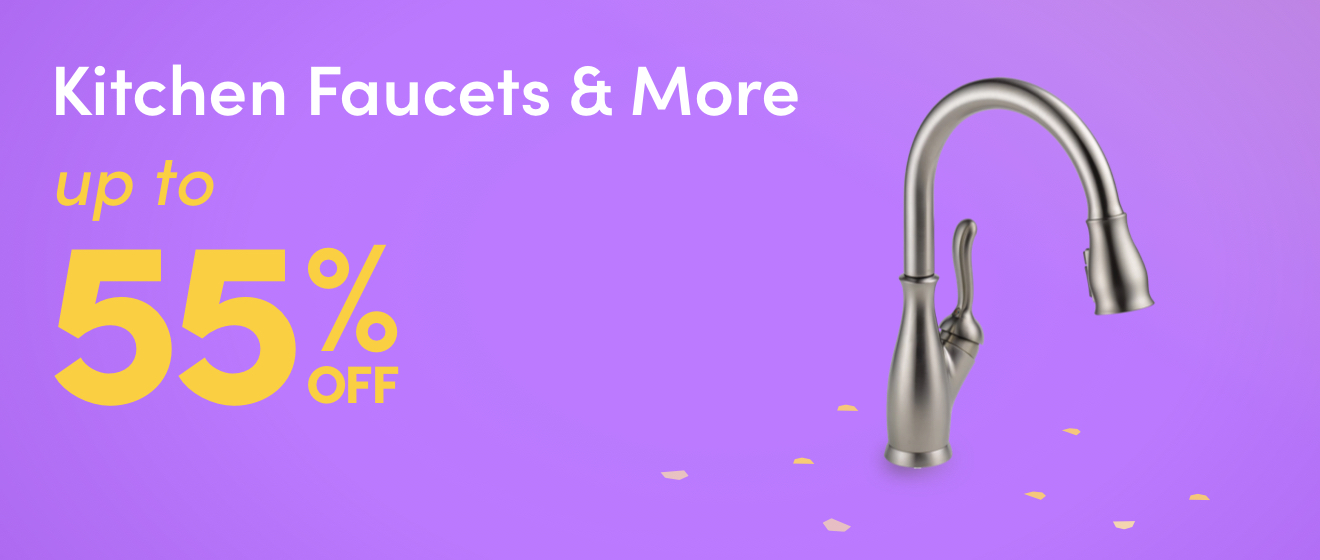 Kitchen Faucets & More on Sale