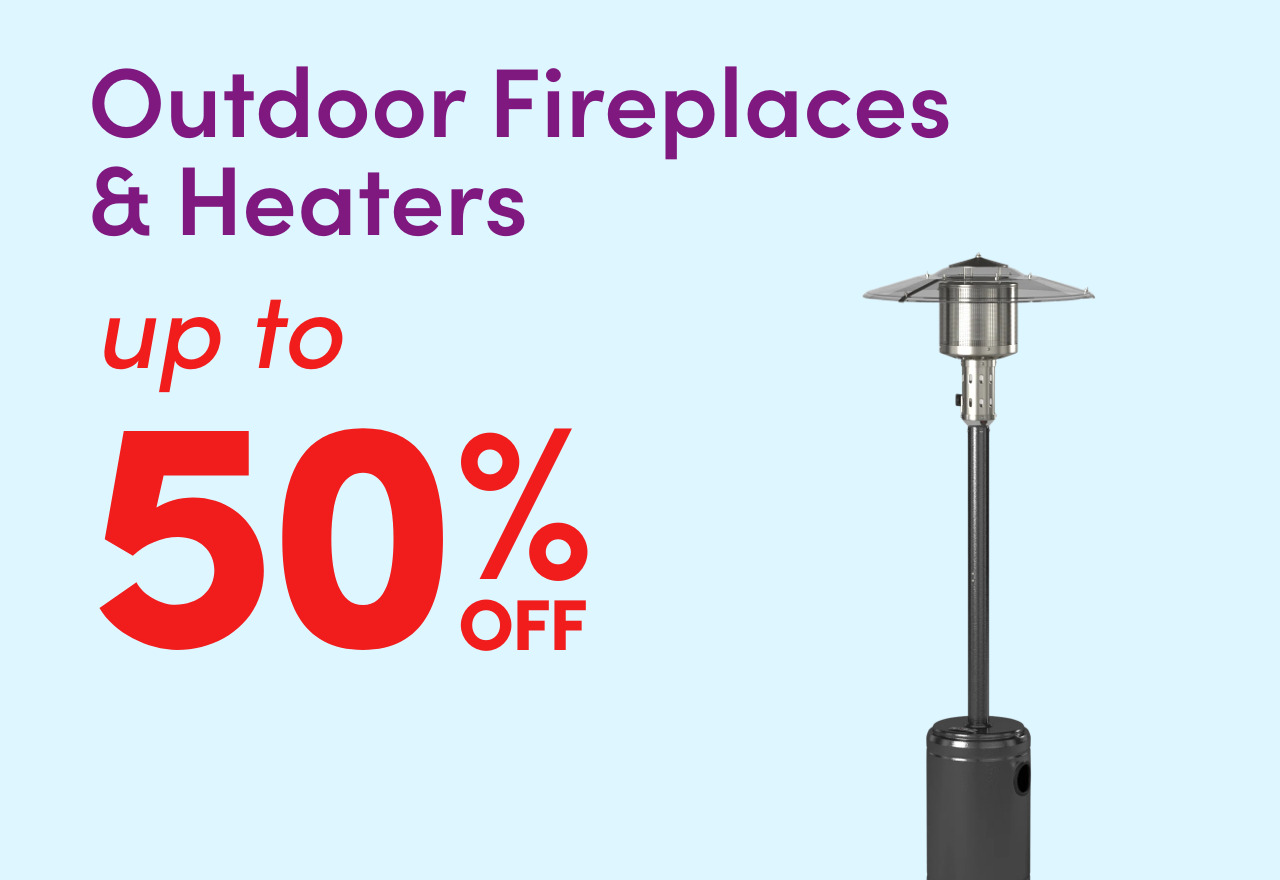 Outdoor Fireplace & Heater Clearance