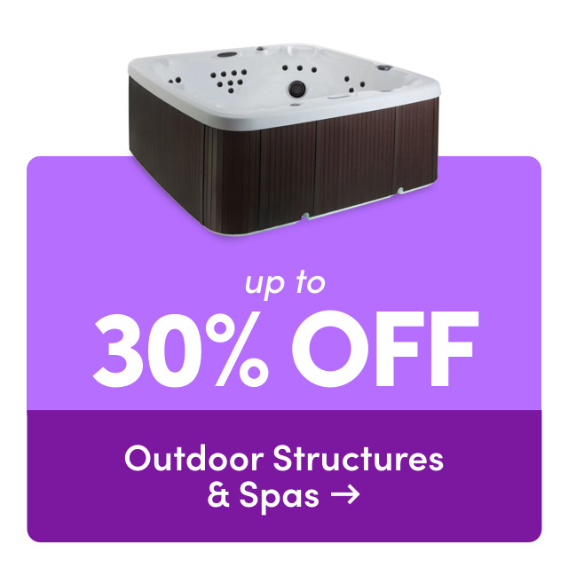 Outdoor Structure & Spa Deals