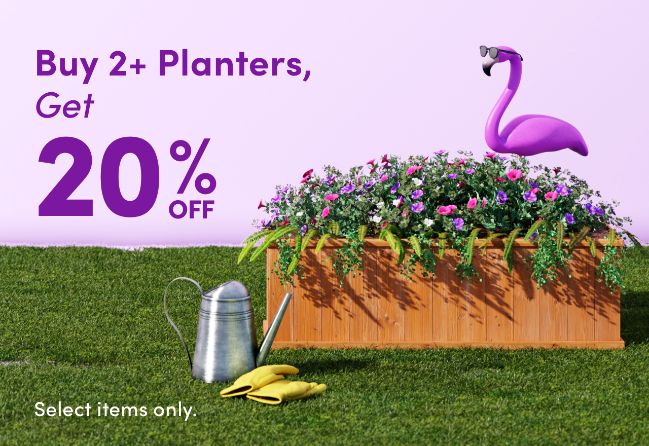 Buy 2+ Planters, Get 20% OFF