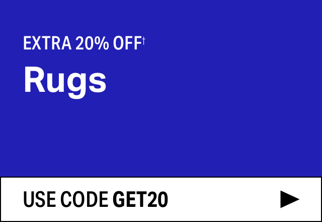 Extra 20% off Rugs