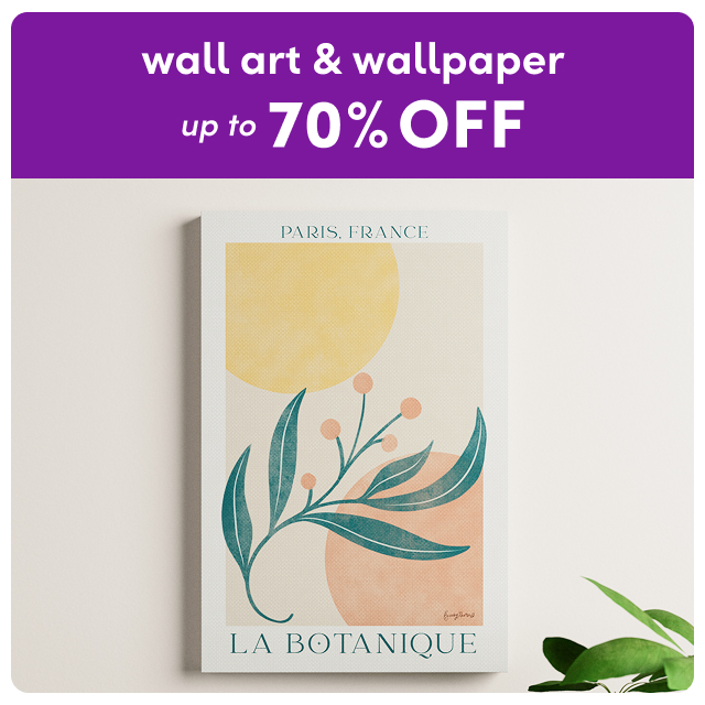 wall art & wallpaper sale