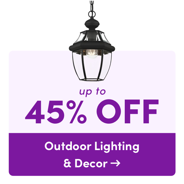 Outdoor Lighting & Decor Sale