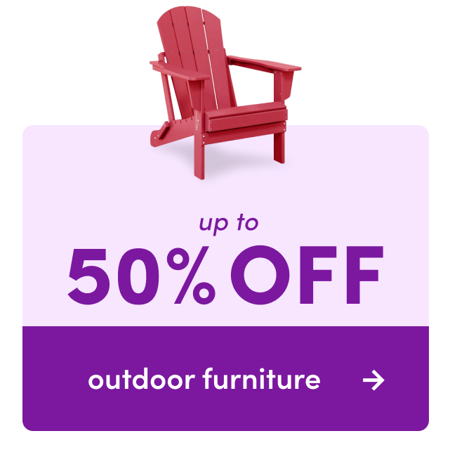 outdoor furniture clearance.