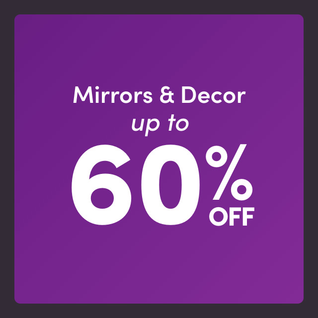 Deals on Mirrors & Decor