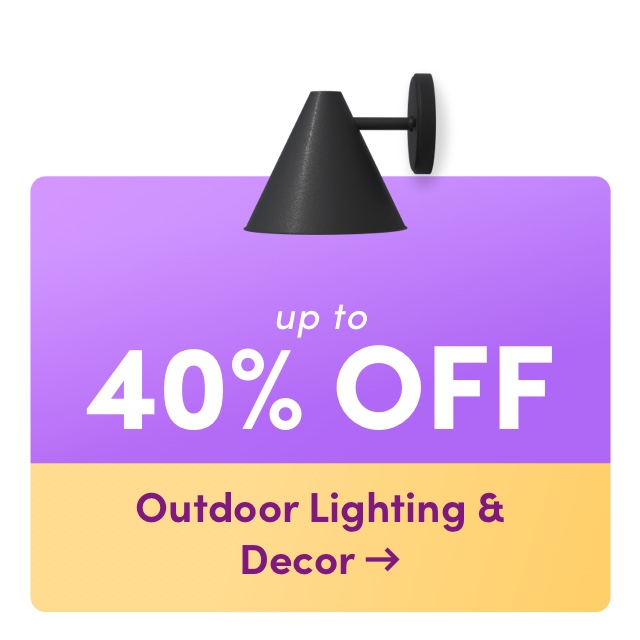 Outdoor Lighting & Decor Deals