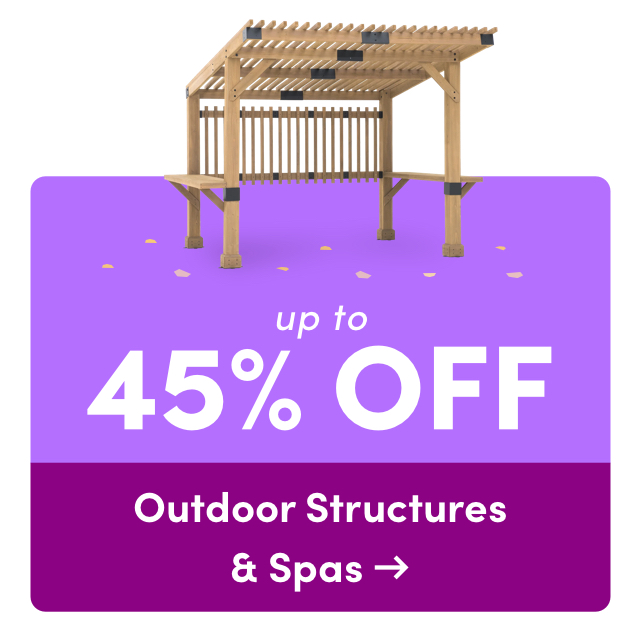 Outdoor Structure & Spa Sale