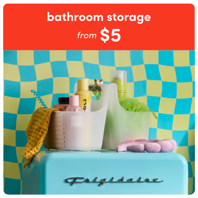 deals on bathroom storage