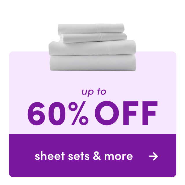 sheet sets & more on sale.