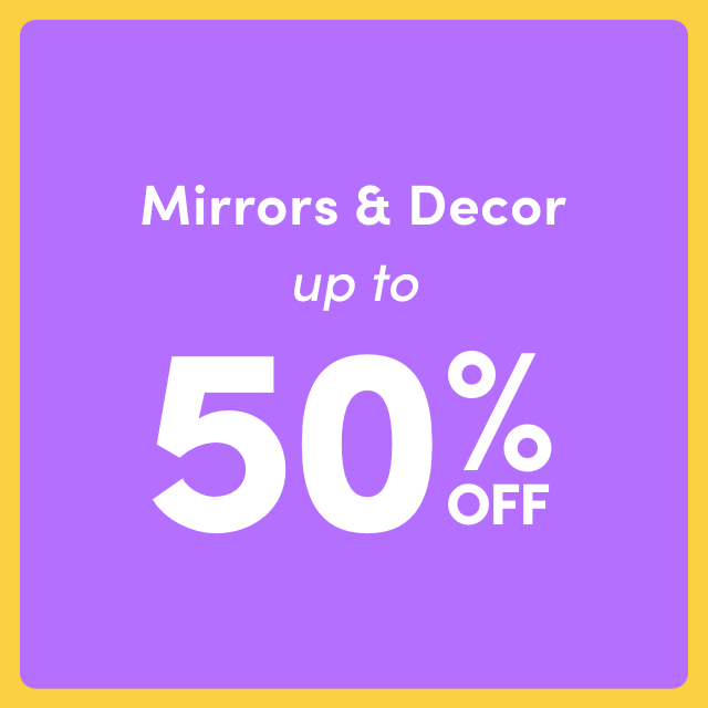 Mirror & Decor Sale