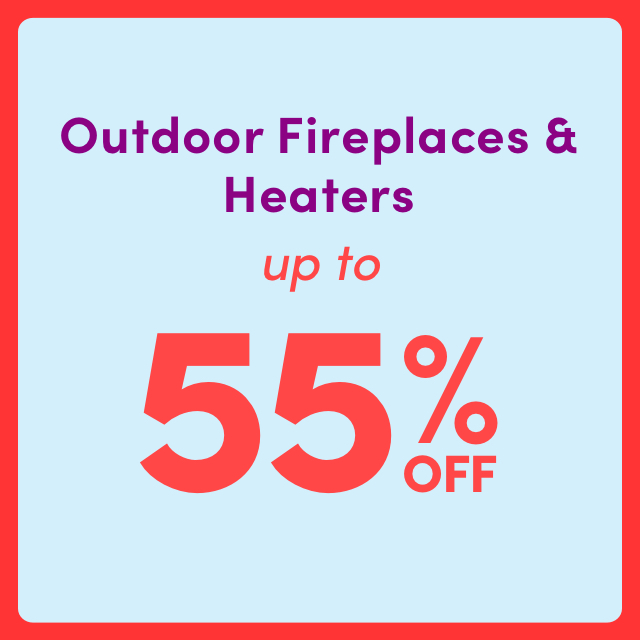 Outdoor Fireplace & Heater Clearance