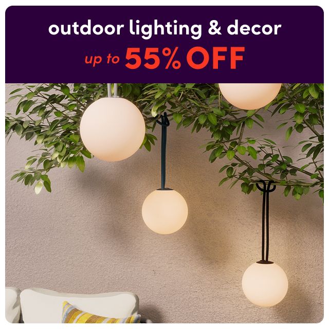 outdoor lighting & decor deals