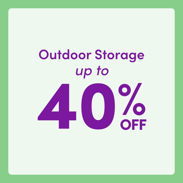 Outdoor Storage Sale