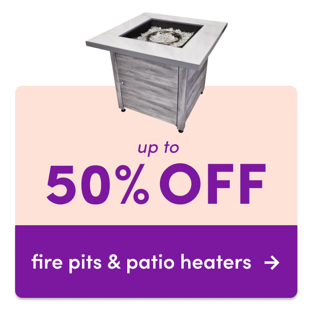 fire pit & patio heater clearance