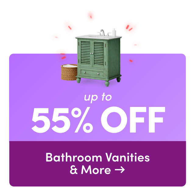 Deals on Bathroom Vanities & More