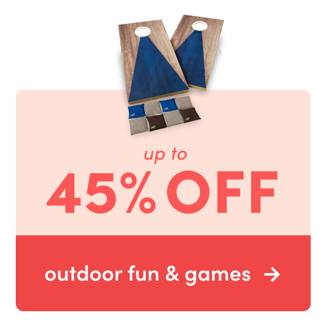 outdoor fun & games clearance