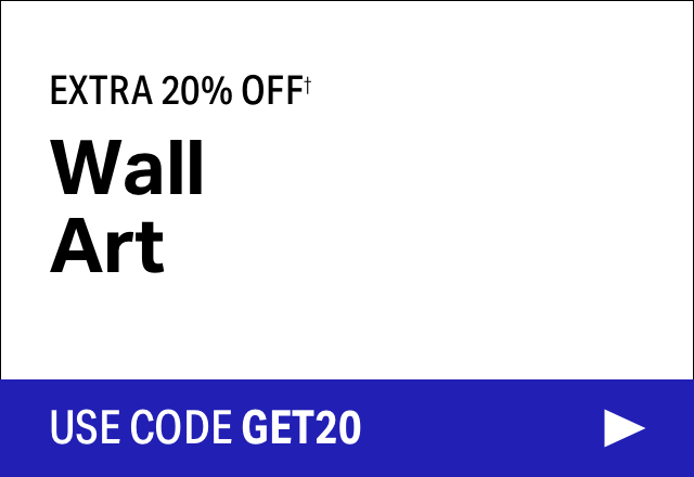 Extra 20% off Wall Art