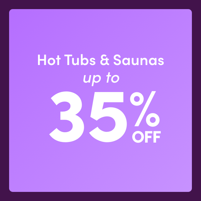 Deals on Hot Tubs & Saunas