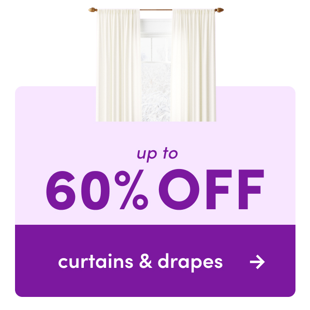 deals on curtains & drapes