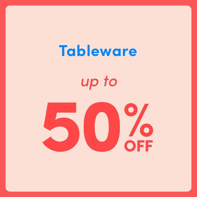 Tableware Clearance