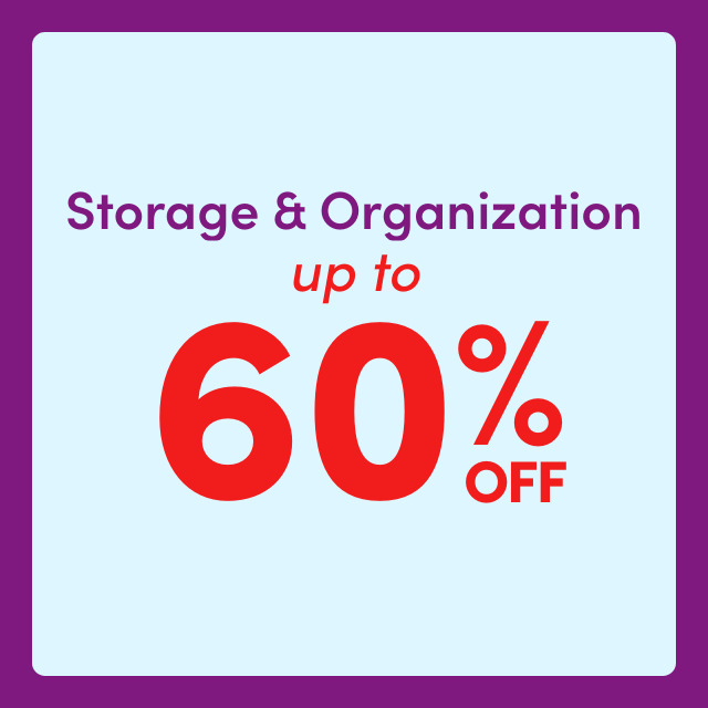 Storage & Organization Clearance