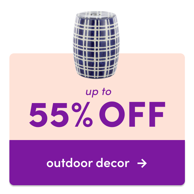 outdoor decor clearance