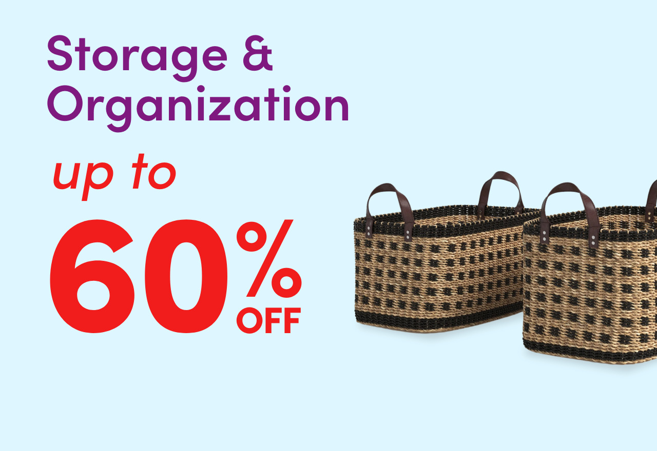 Storage & Organization Clearance