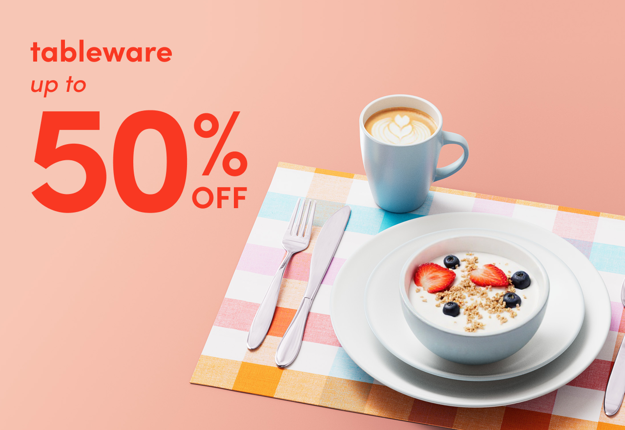 tableware clearance
