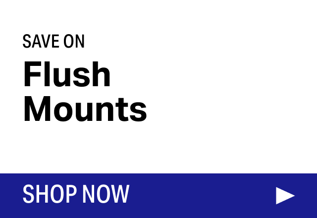 Save on Modern Flush Mounts