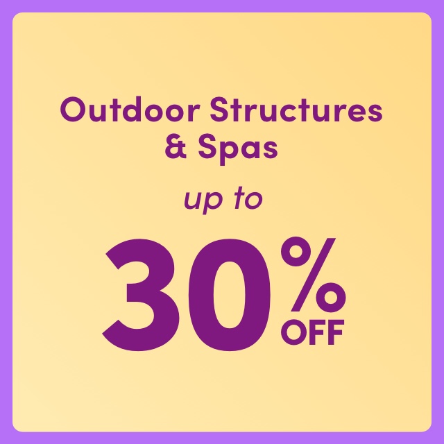 Outdoor Structure & Spa Deals