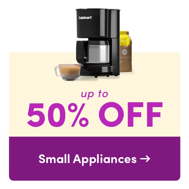  up to Small Appliances -n L 