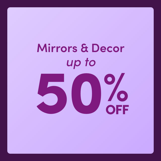 Deals on Mirrors & Decor