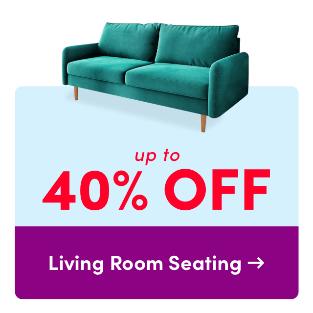  40% OFF Living Room Seating 