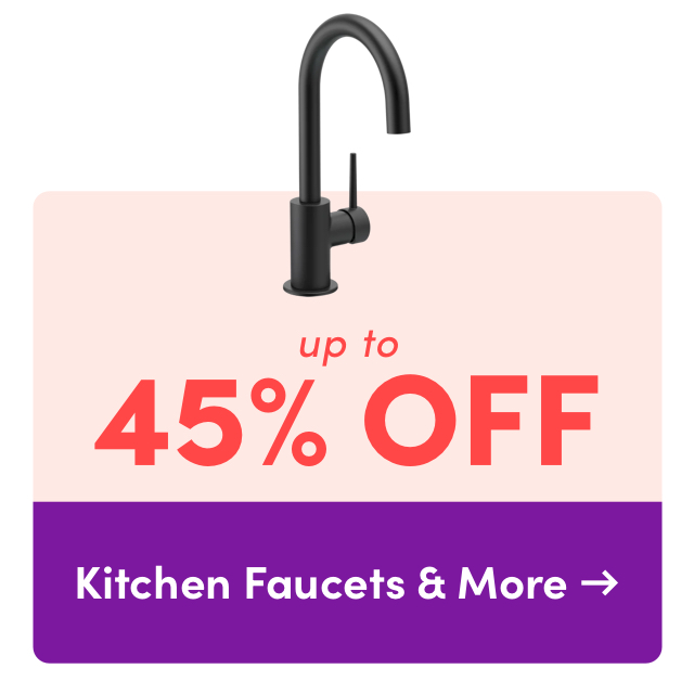Kitchen Faucets & More on Clearance