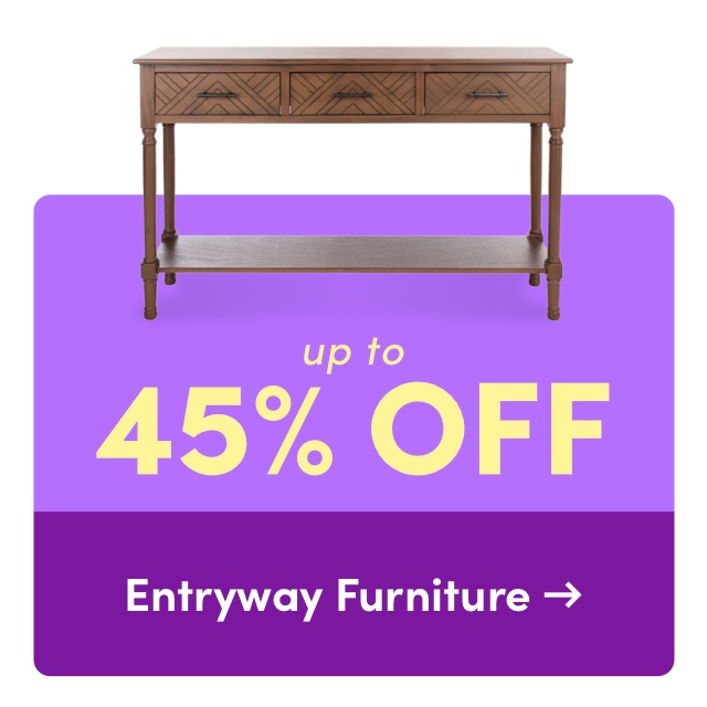 Entryway Furniture Clearout