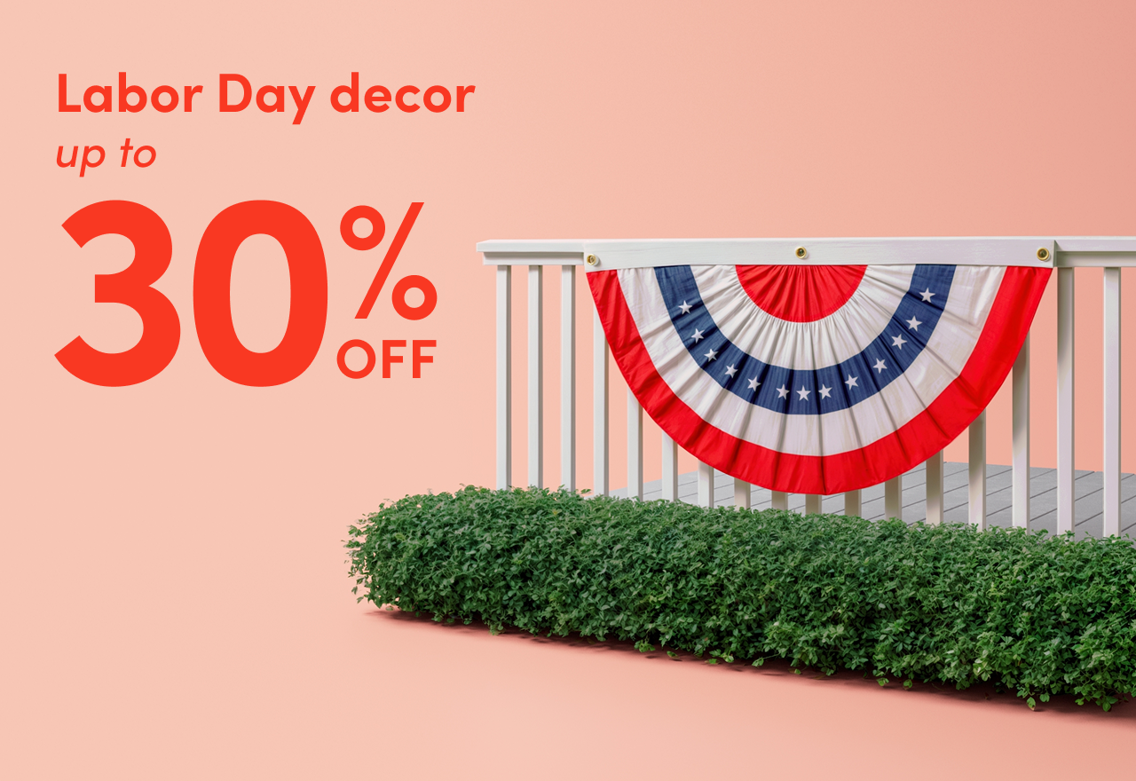 Labor Day decor clearance