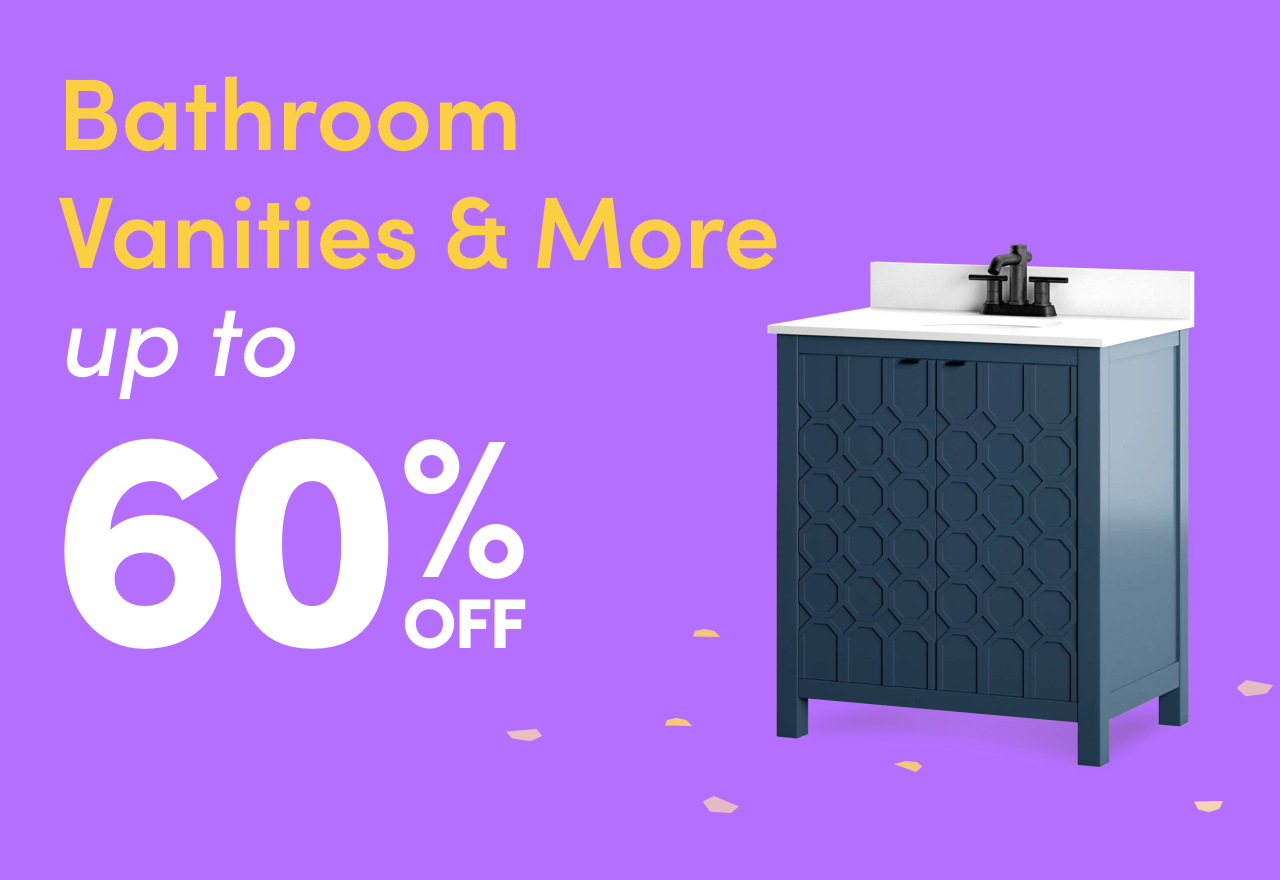 Bathroom Vanities & More on Sale