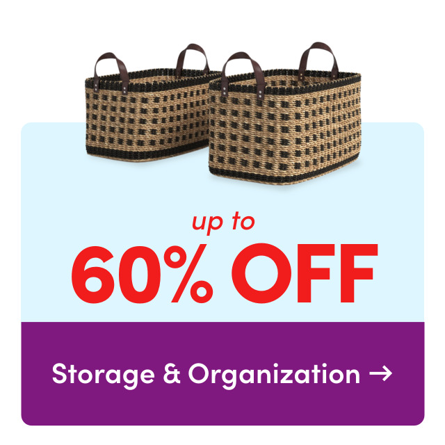 Clearance in Storage & Organization